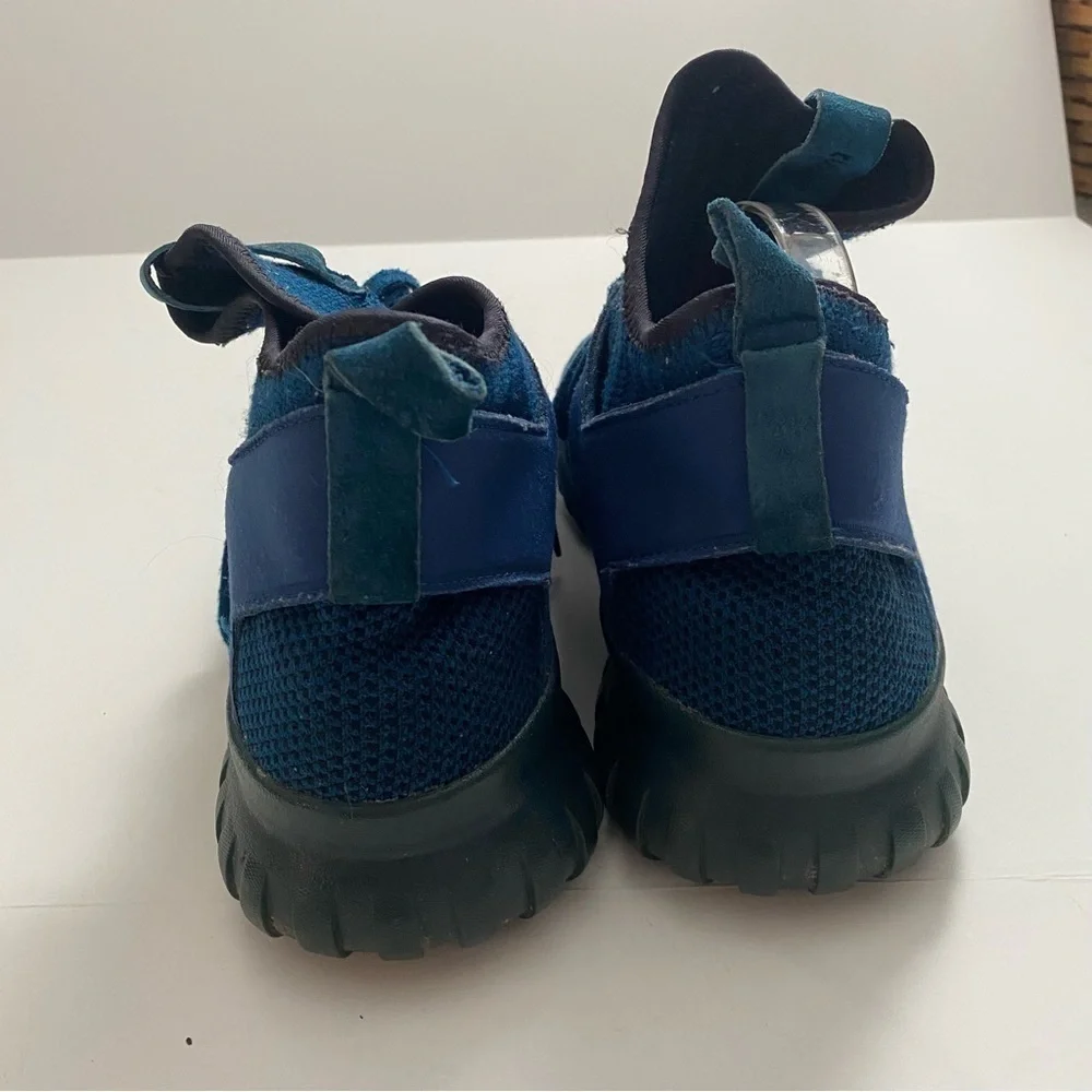 adidas S80131 Tubular X Primeknit Mens 11 Tech Steel Navy blue High Top Sneakers